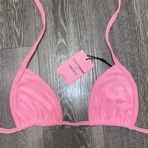 Juicy Couture Pink Bikini Top Y K Depop