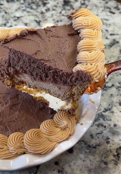 Costcos Peanut Butter Chocolate Pie Copycat Recipe Peanut Butter Pie