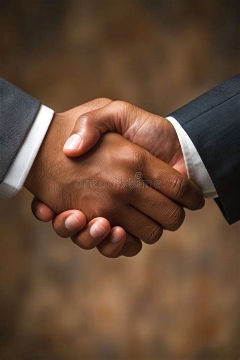 Business Agreement Deal Handshake Symbolizing Trust And Partnership