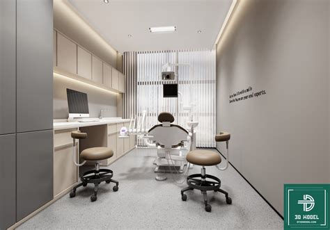 6892 Sketchup Model Of Dental Clinic Interior For Download By Dinh Thanh