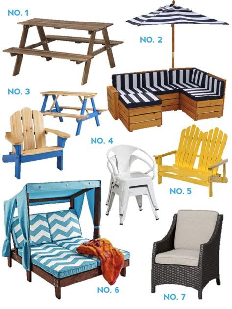 Kids Outdoor Furniture - Showit Blog