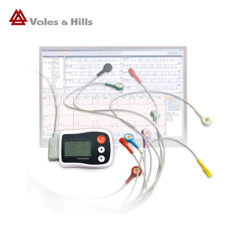 Cardiac Rehabilitation Holter Ecg Analysis System In White Elite Plus