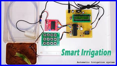 How To Make Smart Irrigation System Using Microcontroller Youtube