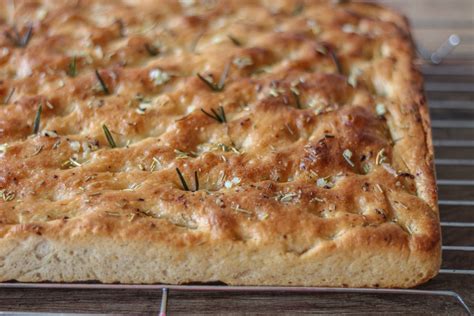 Garlic And Rosemary Focaccia Baker Jo