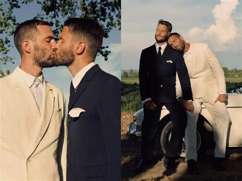 Simon Porte Jacquemus And Marco Maestri S Idyllic Gay Wedding