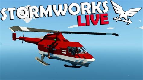 Building A Rescue Heli Stormworks Live Youtube