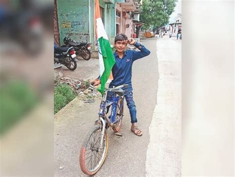 Bjym Took Out Tricolor Yatra From Bhanpura Traveled 150 Km And Reached