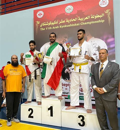 كونا Kuwait Kyokushin team win two gold five bronze medals at Arab