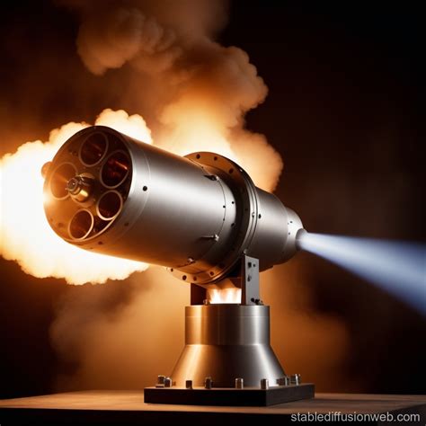 Solid Fuel Rocket Motor Sectional Diagram | Stable Diffusion Online