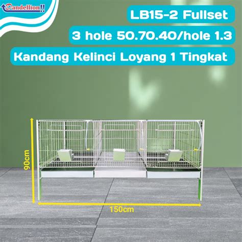 Jual Kandang Hewan Peliharaan Kandang Kelinci Galvanis Rabbit Cage