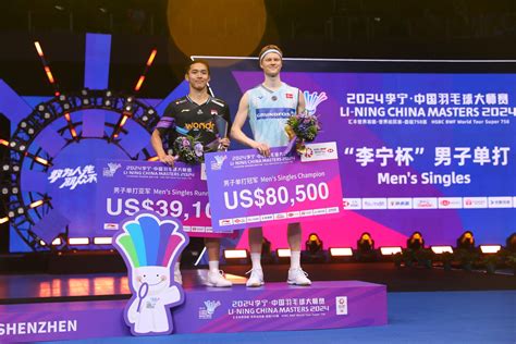 China Masters 2024 Jonatan Keluar Sebagai Runner Up PBSI