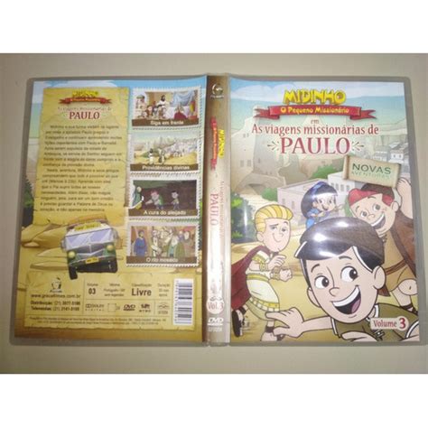 Dvd Original Midinho O Pequeno Missionario Vol Shopee Brasil