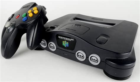 Nintendo 64 Console N64 W Black Controller Retro Console Games