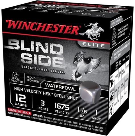 Winchester Elite Blind Side High Velocity Waterfowl Load Shotgun Ammo