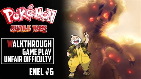 มความสายฟา Pokémon Rutile RubyHack Omega Ruby 6 YouTube