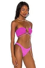 Bond Eye Margarita Bandeau Bikini Top In Ultraviolet REVOLVE