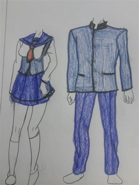 Akademi High School Uniform Redesign by RyuHak on DeviantArt