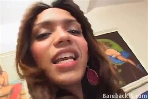 Busty Ts Hot On Her White Lingerie Ashemaletube