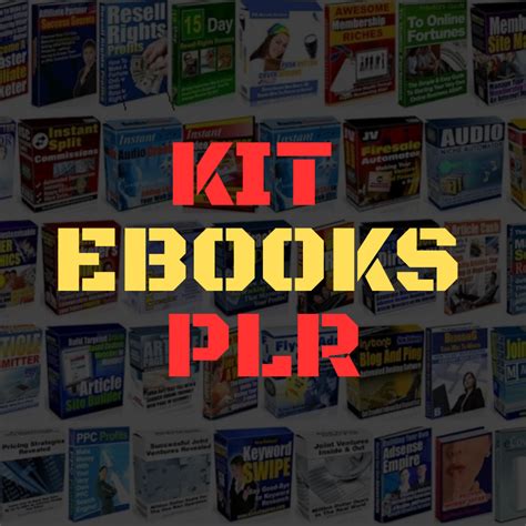 Produtos PLR Comece a Vender Agora Kit Ebooks Plr Em Português C