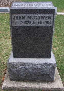 John Mcgowen M Morial Find A Grave