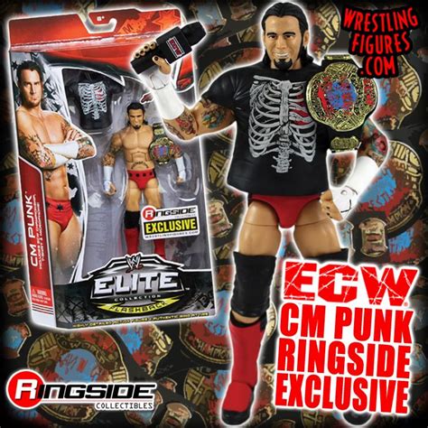 ECW CM PUNK RINGSIDE ELITE EXCLUSIVE IS IN-STOCK AT RSC! | WrestlingFigs