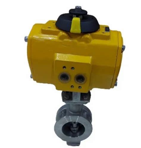 Bar Ms Mm Pneumatic Actuator Seated Spherical Disc Valve For