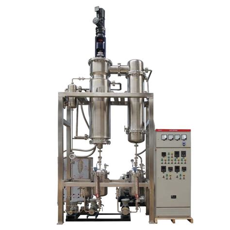 Supply Single Stage Thin Film Distillation System For Degassing Factory