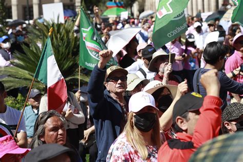 Duranguenses Se Concentraron En La Plaza Fundadores Para Dar Inicio A