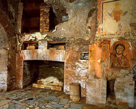 Catacombe Di San Callisto Gruppo De Feo Restauri Roma