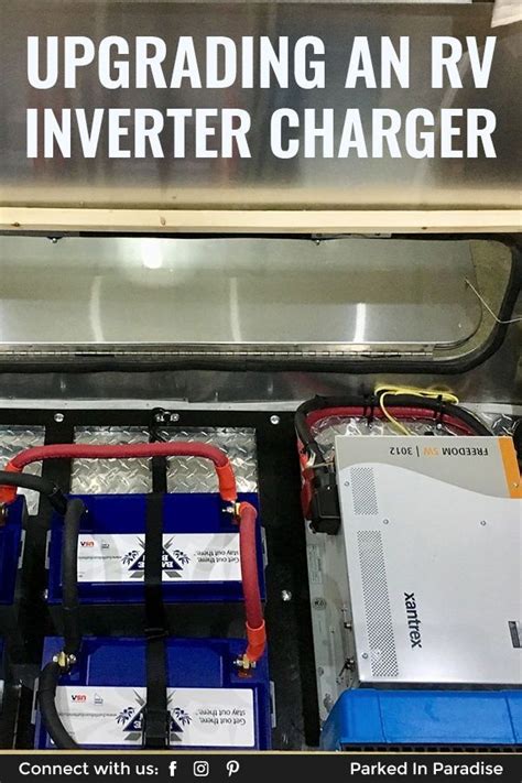 How To Replace An Rv Converter With An Inverter Rv Rv Trailers