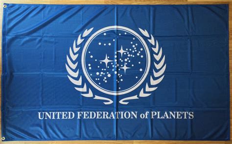 Star Trek Flag United Federation of Planets Landscape 3x5 | Etsy