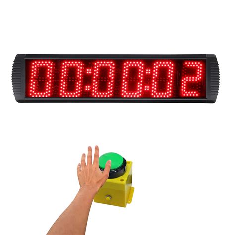 Buy Ganxin 5 Inch 6 Digit LED Race Timing Clock Running Event Gym