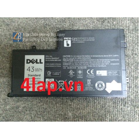 Pin Laptop Dell Inspiron Trhff Zin Wh