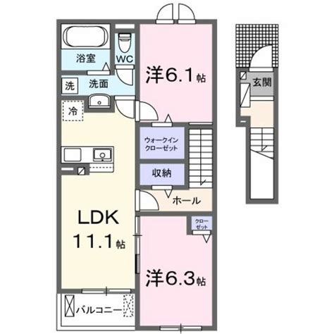 西武新宿線 新所沢駅 地上2階建て 築1年未満 埼玉県所沢市花園3 118万円／2ldk 洋63 洋61 Ldk1110／58