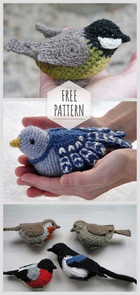 Modèle gratuit Amigurumi Sparrow Tendance et Populaire Crochet bird