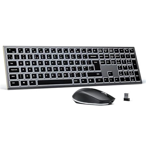 Buy Seenda Backlit Wireless Keyboard And Mouse Combo Full Size