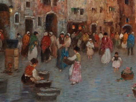 Wilhelm Von Gegerfelt Venetian Scene Bukowskis