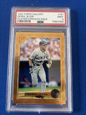 Derek Jeter Topps Gallery Players Private Issue Psa Ebay