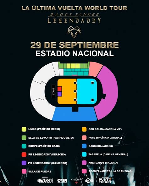 Entradas Daddy Yankee cuándo se venden en Puntoticket y sus precios