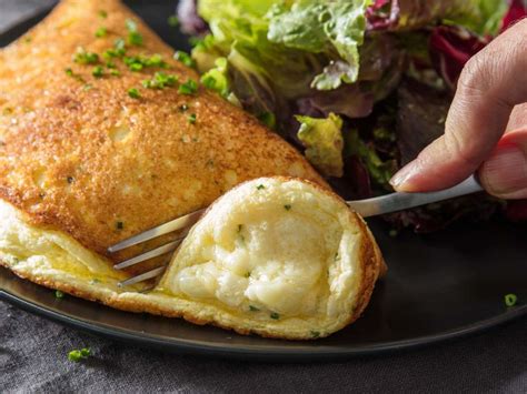 Soufflé Omelette With Cheese Recipe