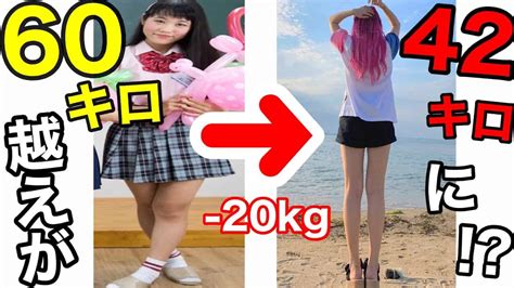 【ダイエット】私が20キロ 痩せた方法！！！ ダイエット動画まとめ