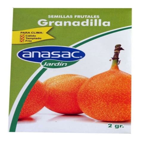 Semillas Granadilla Gr Anasac Ambiental