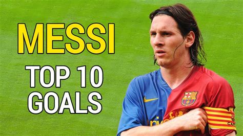 lionel messi top  goals  barcelona youtube