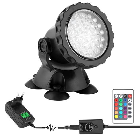 4x LED RGB Unterwasser Tauch Pool Licht Aquarium