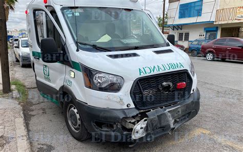 Choca Ambulancia Del Imss Contra Unidad De La Jmas