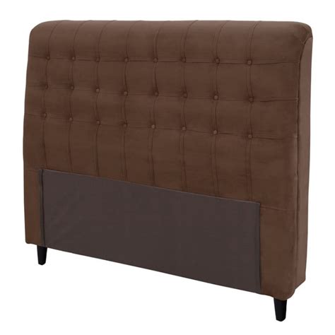 Cabeceira Casal Dama Cm Para Cama Box Cm Estofada Em Suede Simbal