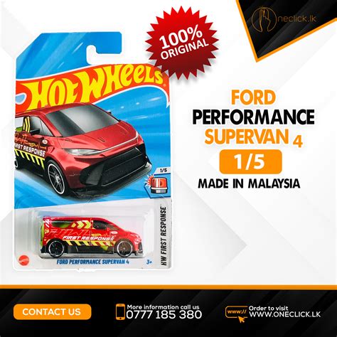 Hot Wheels Car Hw First Response Ford Performance Supervan