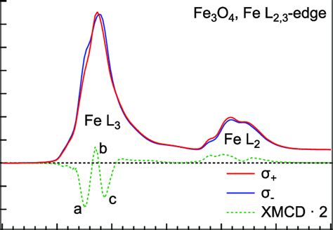 X Ray Magnetic Circular Dichroism Measured At The Fe L Absorption