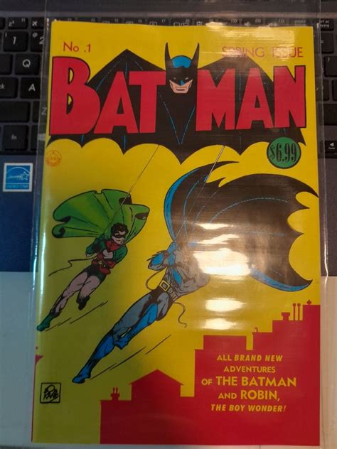 Batman Dc Comics Facsimile St Appearance Of Joker Cat Woman Key