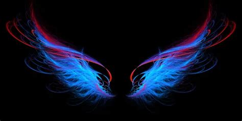 Blue fire wings — Stock Photo © BS_Lexx #16368813